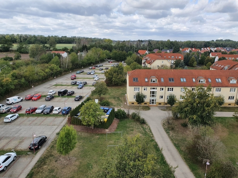 Objekteigener Parkplatz