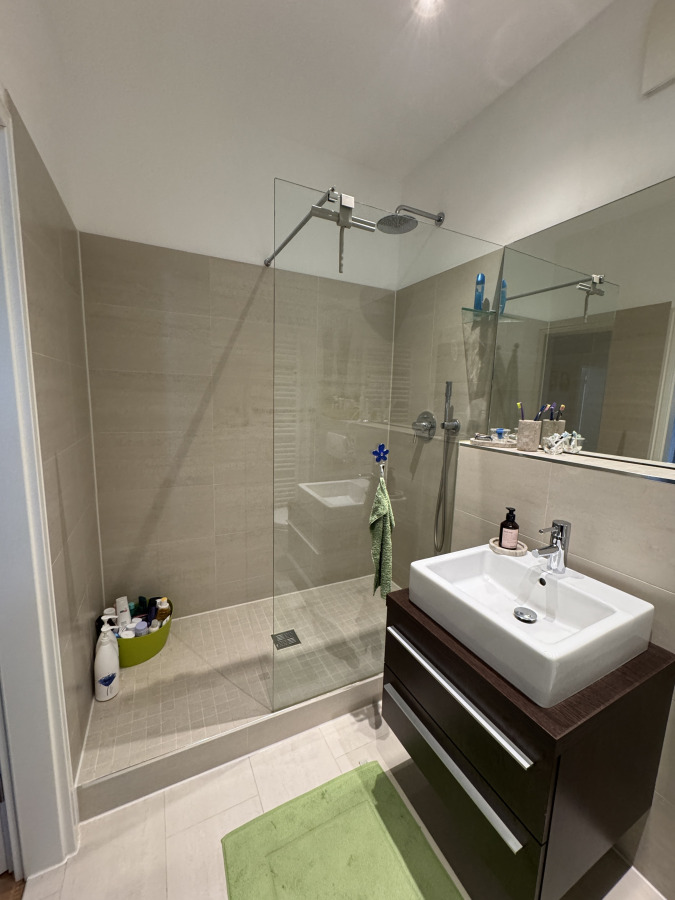 Badezimmer mit großer Dusche