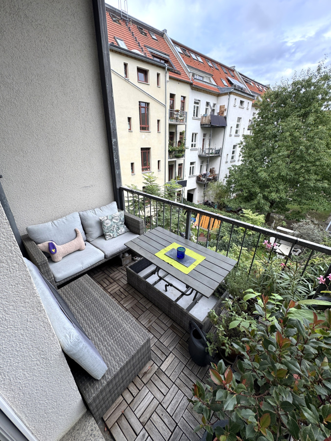zwei schöne Balkone
