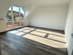 Wohnzimmer mit Dachterrasse