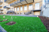Terrasse mit Gartenanteil - Wohnen im Industriedenkmal! 5 Zimmer, Terrasse+Garten, EBK, moderne Ausstattung, …