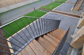Zugang zur Terrasse - Wohnen im Industriedenkmal! 5 Zimmer, Terrasse+Garten, EBK, moderne Ausstattung, …