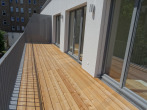 herrliche Südterrasse - perfekte 4- Zimmerdachgeschosswohnung absolut ruhig in der Leipziger Südvorstadt