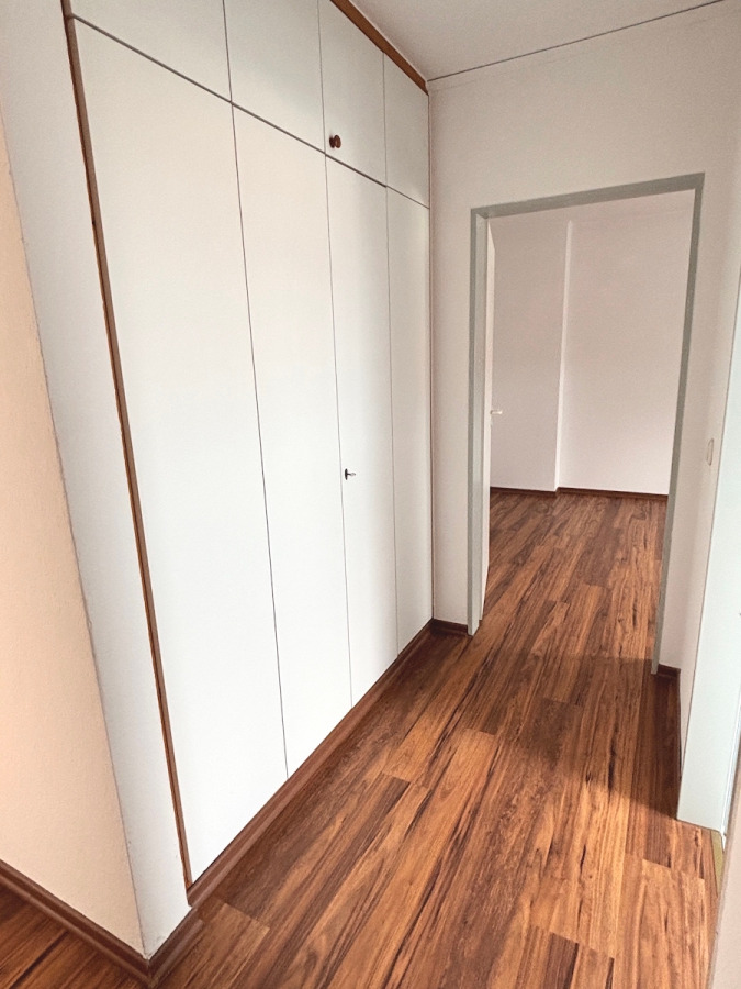 Flur mit Einbauschrank