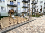 kleiner Spielplatz im Hof - +++ Weißer Wohnberechtigungsschein erforderlich!!! 4-Zi.-Whg. in modernem Neubau +++