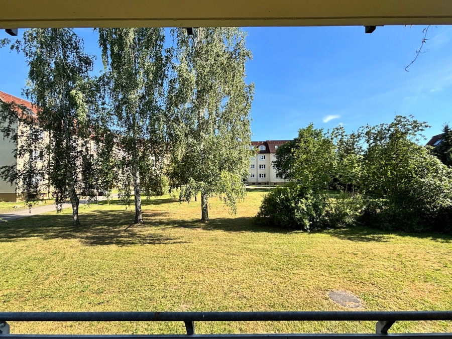 Ausblick Balkon