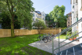 grüner Innenhof - sehr schöne 4,5-Zimmerwohnung in Leipzig Schleußig mit Balkon und herrlicher Dachterrasse