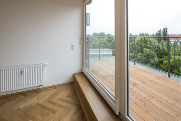 sehr schöne 4,5-Zimmerwohnung in Leipzig Schleußig mit Balkon und herrlicher Dachterrasse, 04229 Leipzig, Dachgeschoss