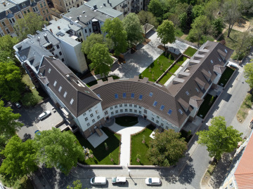 Paulusviertel: Einzigartige u. geräumige 4-Zi.-Whg. mit Terrasse und eigenem Gartenanteil, 06114 Halle (Saale), Etagenwohnung