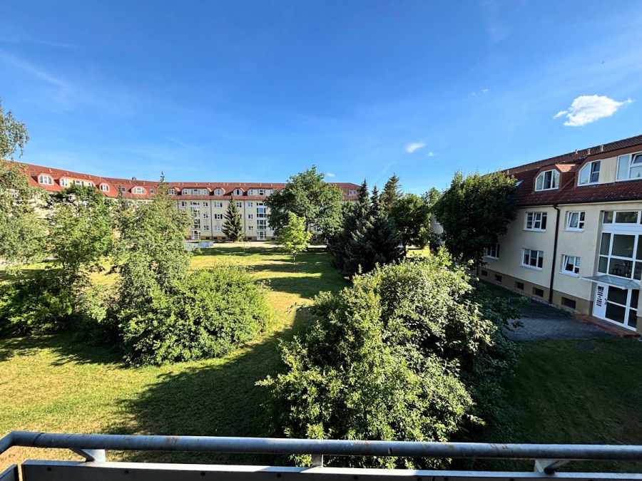 Ausblick Balkon