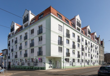 Weißer WBS erforderlich! +++Attraktive 4-Zi.-Whg. mit Balkon in modernem Neubau von 2021+++, 04179 Leipzig, Etagenwohnung