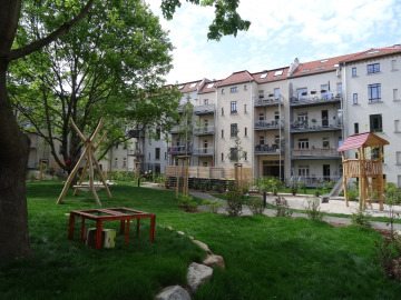 schöne 5- Zimmerwohnung im Leipziger Brunnenviertel mit großem Balkon und sehr guter Ausstattung, 04179 Leipzig, Dachgeschoss