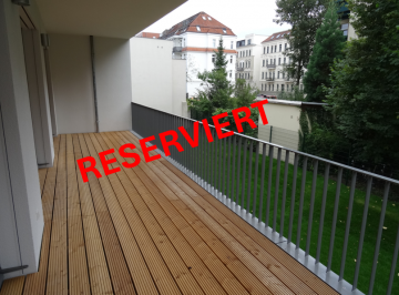 RESERVIERT 4- Zimmerwohnung in der Südvorstadt + absolut ruhig im Gartenhaus mit großem Südbalkon, 04275 Leipzig, Etagenwohnung